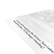 Scooby Early Winter Historic Twin Lakes Forest Chapel 7.25 x 5.25 Postcard (envelopes included)