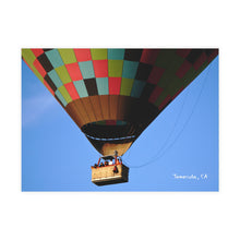 Scoobylife Spring Hot Air Balloon Temecula 7.25 x 5.25 Postcard (envelopes included)