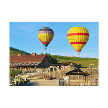 Scoobylife Spring Hot Air Balloons Temecula 7.25 x 5.25 Postcard (envelopes included)