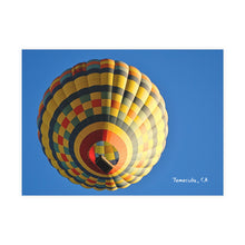 Scoobylife Spring Hot Air Yellow Balloon Temecula 7.25 x 5.25 Postcard (envelopes included)